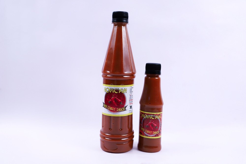 Nomchin Red Chilly Sauce, Pack Type: Bottle, Pack Size: 700 Gm
