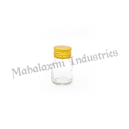 Aluminium 50 Gm Honey Glass Jar