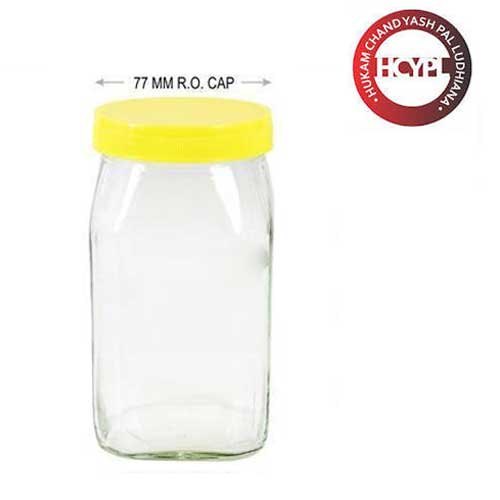 HCYP Transparent 1 Kg Honey Glass Jar