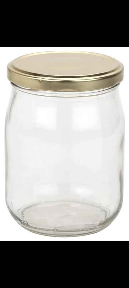 Lug Cap 500 Ml Glass Ghee Jar