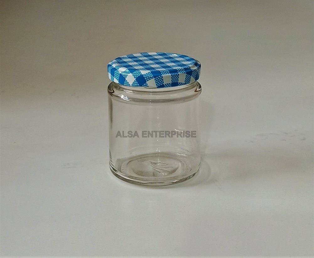 Tin 200ml Salsa Glass Jar, 205 ml