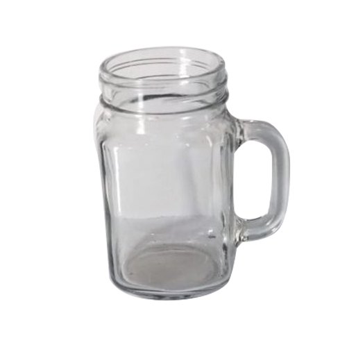 Transparent 500 mL Mason Glass Jar, Packaging Type: Box