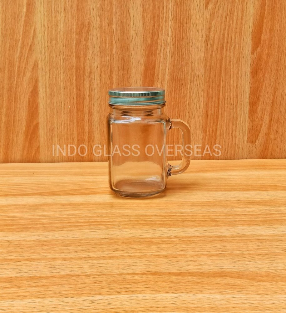 500 Gm Mason Glass Jar, For Food Storage