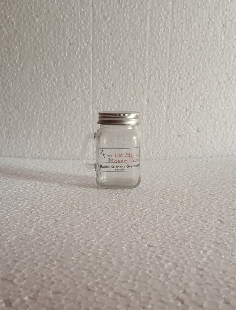 130ml Glass Mason Jar