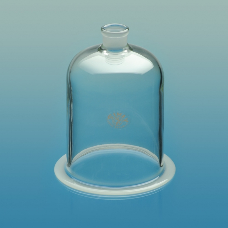 Transparent 8x4 Glass Bell Jar