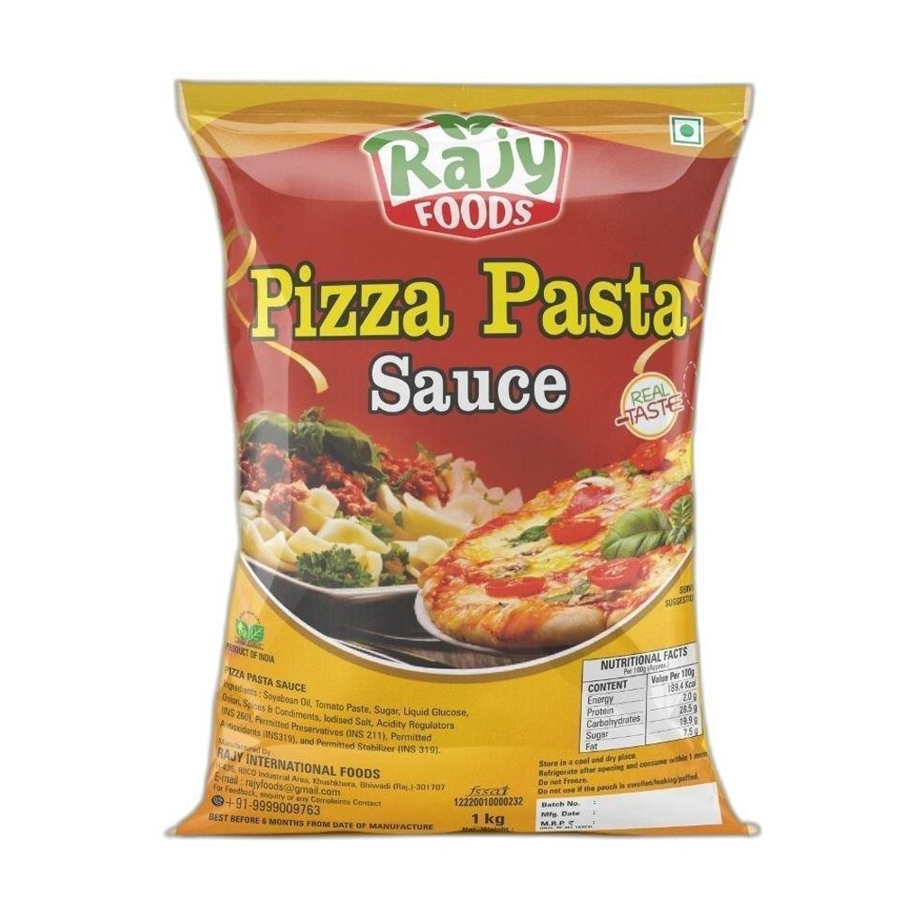 Spice Red Rajy Food Pizza Pasta Sauce, Packaging Type: Packet, Packaging Size: 1kg