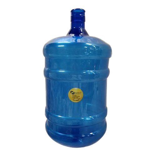 Blue PET 20 Litre Mineral Water Bottle Jar