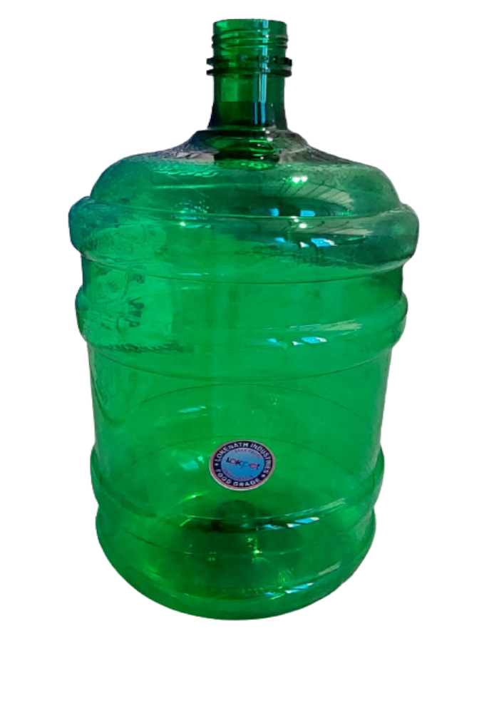 Plastic Green Water Push Jar, Capacity: 20 Ltr