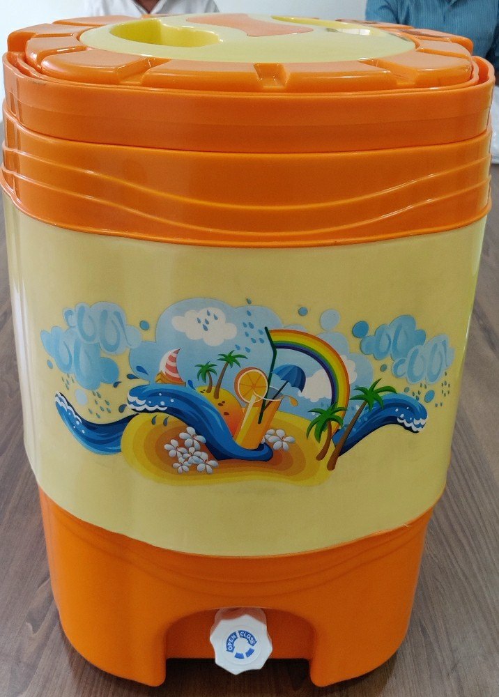 Aloke Insulated Water Jug, Cold Time: 12-15 Hours., Capacity: 17Liter