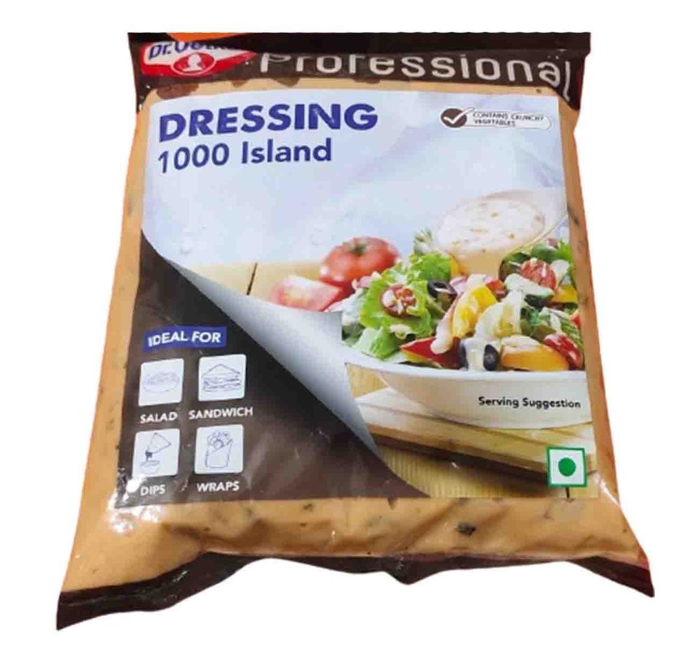 1000 Island Dressing Sauce, Packaging Type: Pouch