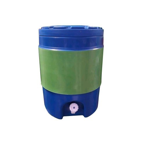 Green And Blue Plastic 18 L Chilled Water Jug, Capacity: 17L