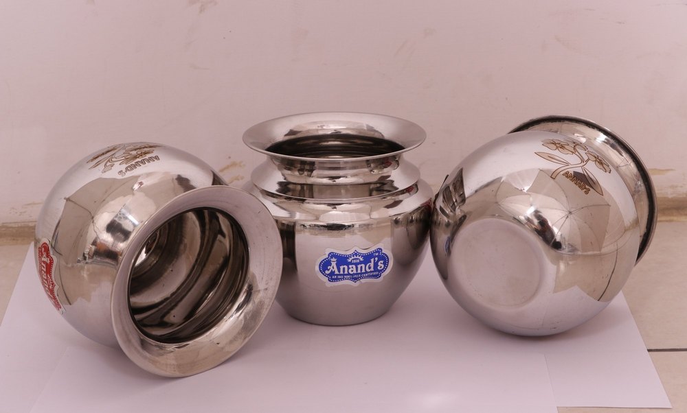 Stainless Steel Water Container, For Household, Size: 10