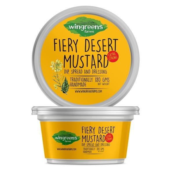 Wingreens Farms Fiery Desert Mustard, Packaging Size: 125 gm