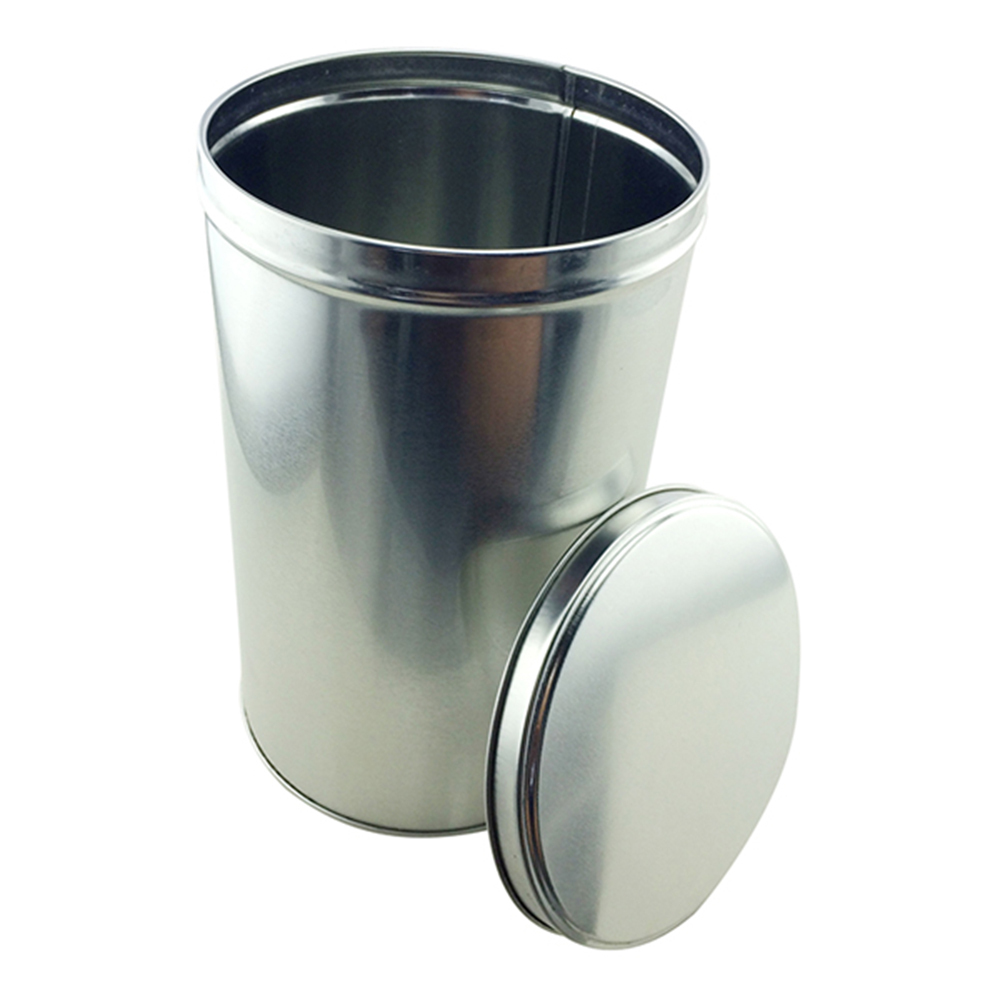 Silver Tin Container, Capacity: 100 gm