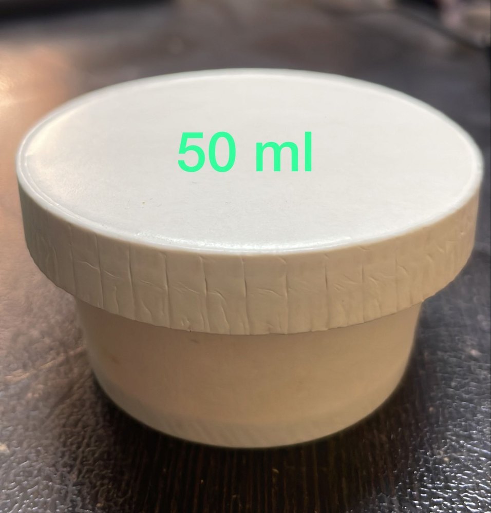 50ml Round Disposable Food Paper Container