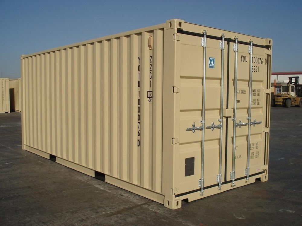 Dry Container Portable Steel Containers, For House Cabin, Rectangle