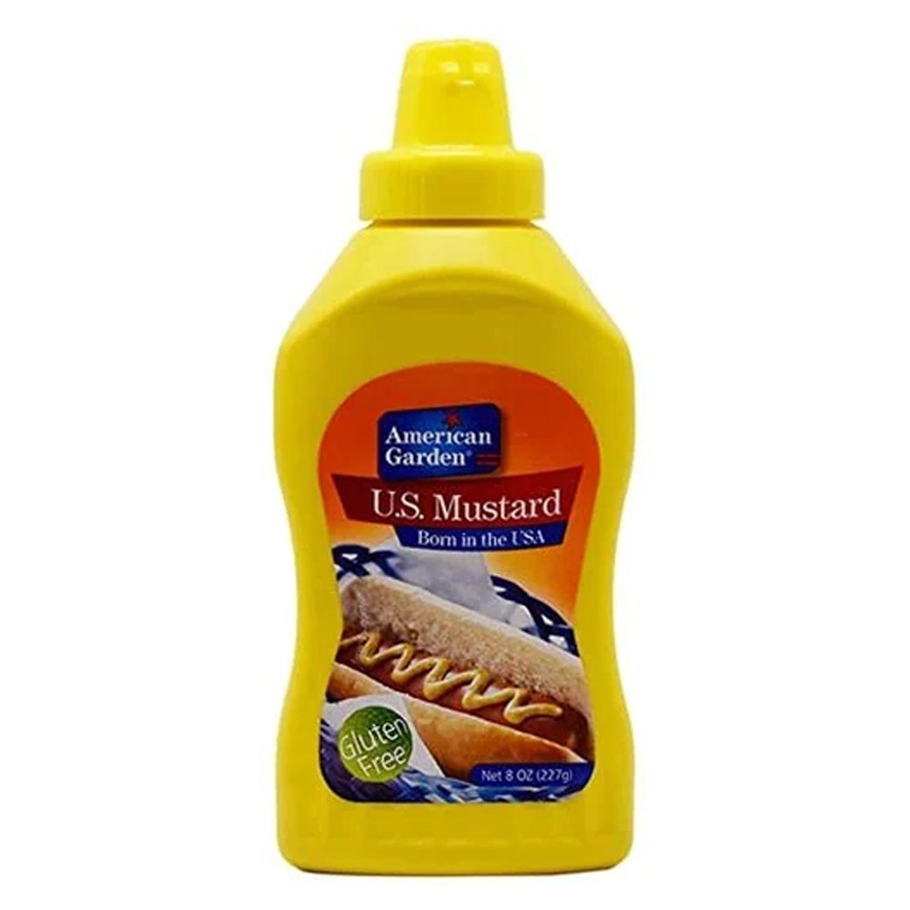 American Garden U.S Mustard Sauce, 227 Gm, Packaging Type: Plastic Bottle