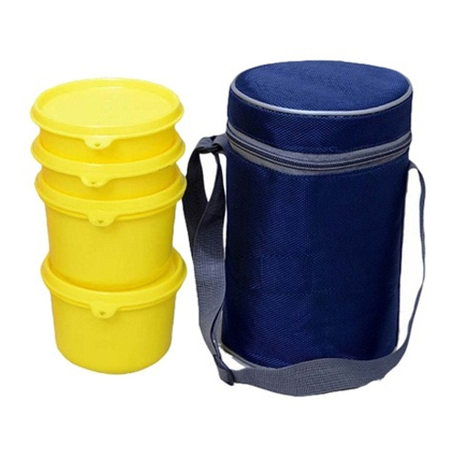 Topware Yellow Lunch Box, Capacity: 1250 mL