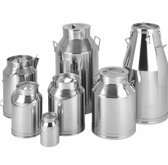 Stainless Steel Dairy Cans, for Kitchen