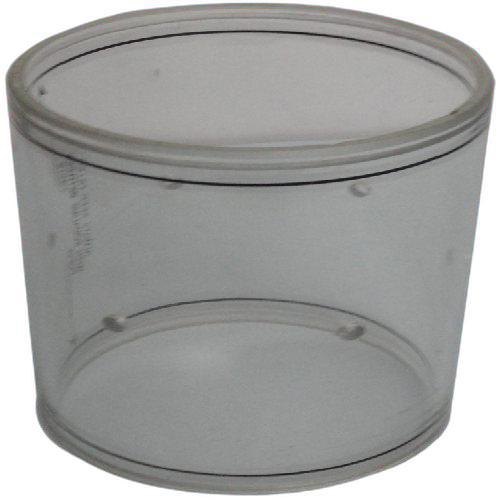 Azad Transparent Canister for Circle Absorber, For Hotel, Round