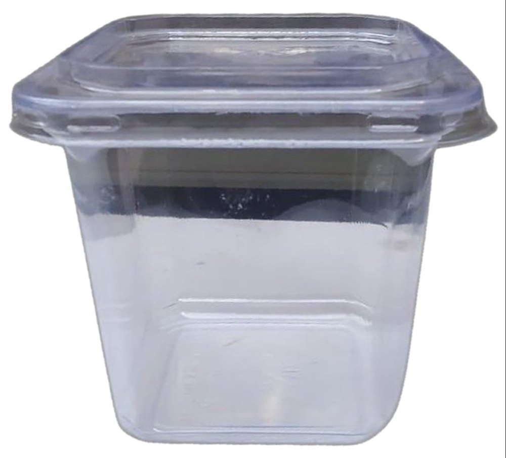 Lid PET Square Container