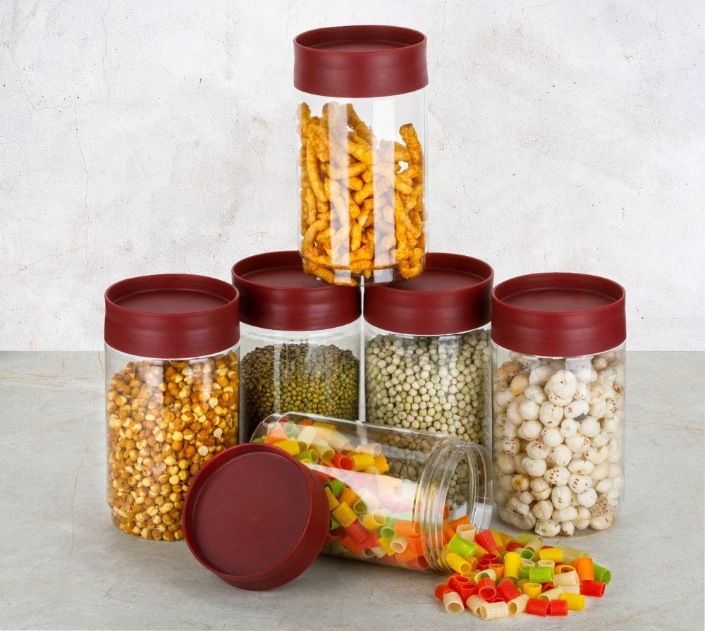 Shivalay 1500 Ml , Air Tight, Storage Jar, Kitchen Organiser , BPA Free, Stackable