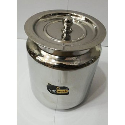 Stainless Steel Silver SS Pickle Jar, for Kitchen, Packaging Type: Box