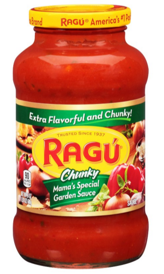 Ragu Mama\'s Special Garden Pasta Sauce, Packaging Type: Jar, Packaging Size: 680g
