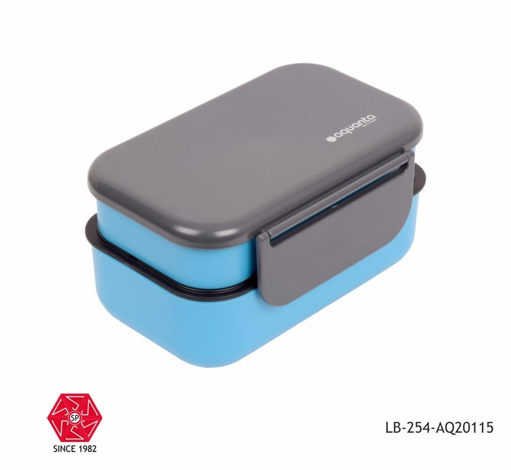 Aquanta Plastic Lunch Box-LB-254, Capacity: 1200ml , Shape: Rectangular