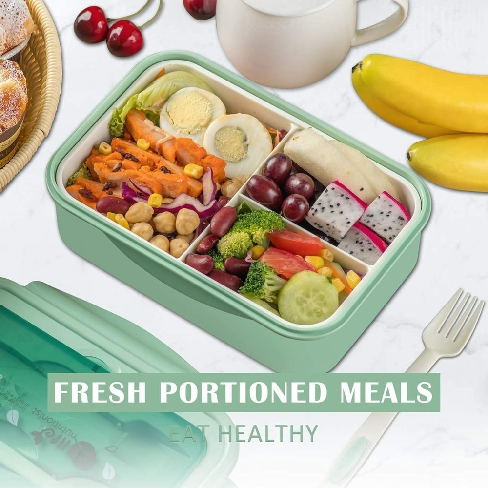 BPA- FREE Premium launch box, For School, 3