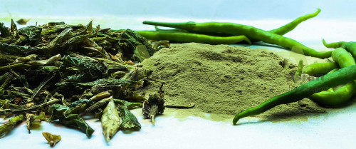 Dehydrated Green Chili Powder/Flakes