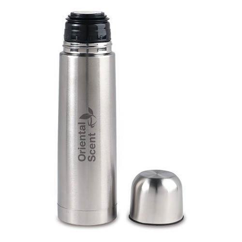 Silver Color Corporate Stainless Steel Vacuum Flask for Pharmaceutical / Chemical Industry