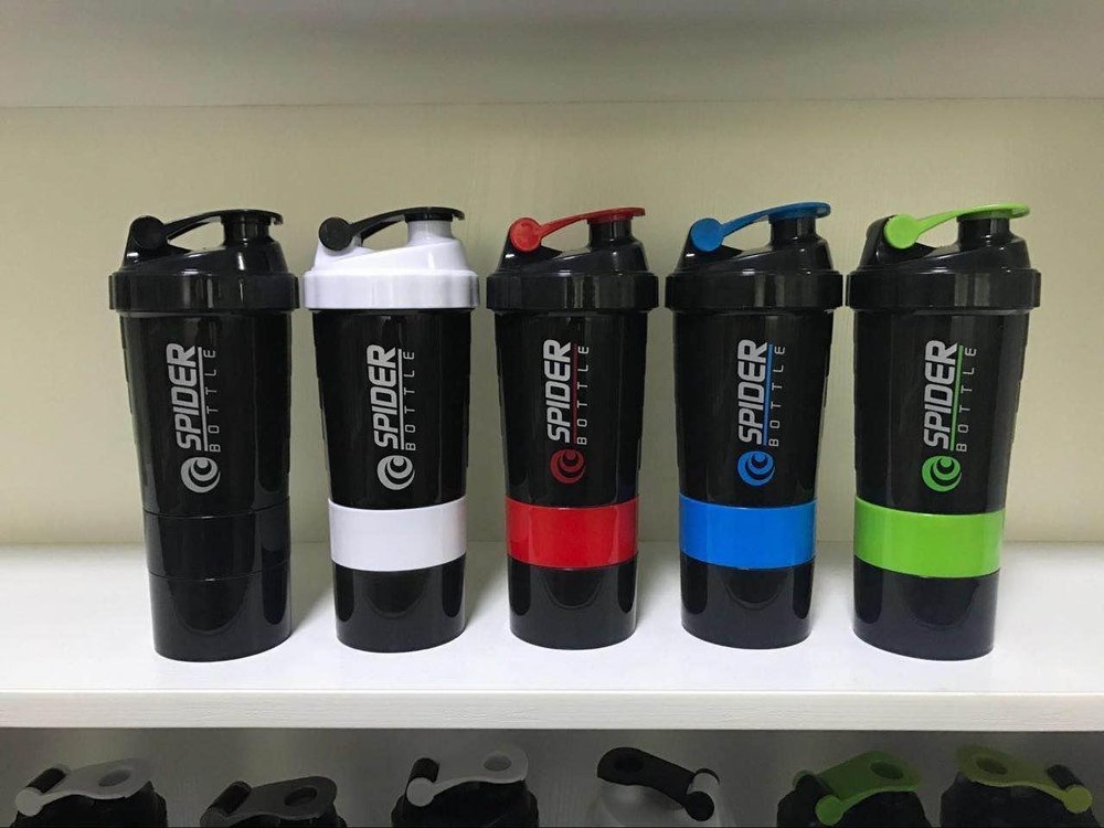 Plastic Black Sipper Bottle, For Gym, Capacity: 500 Ml