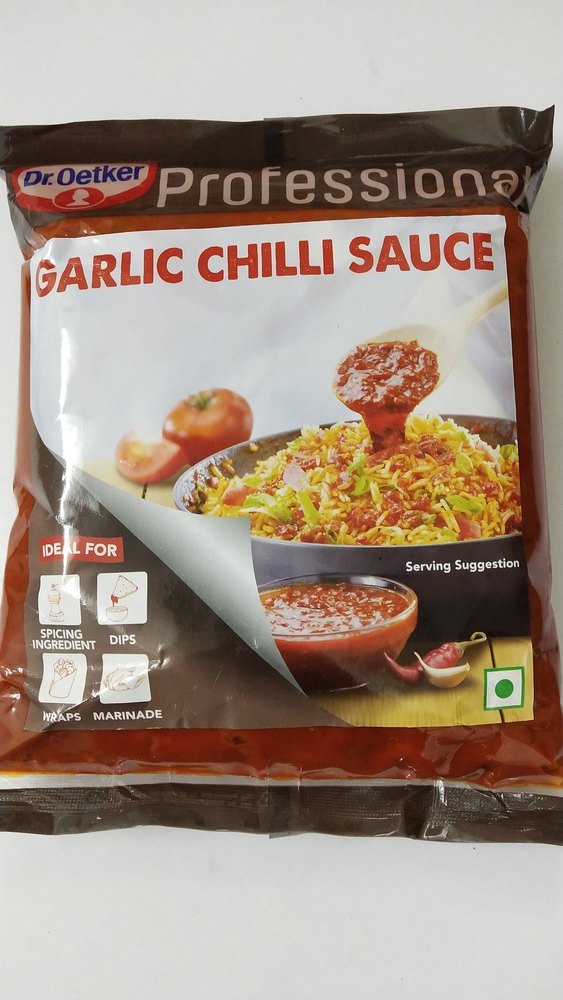 Funfood Garlic Chilli Sauce, Packaging Type: Pouch, Packaging Size: 1Kg img