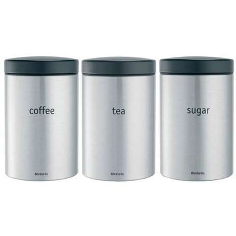 Stainless Steel Tea Canister, for Home