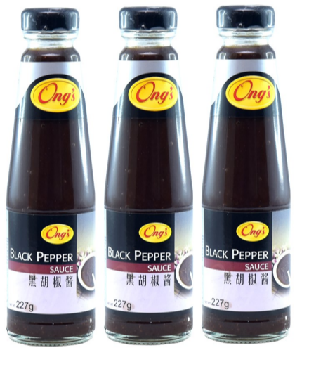 Ong\'s Black Pepper Sauce, Packaging Type: Bottle, Packaging Size: 227g