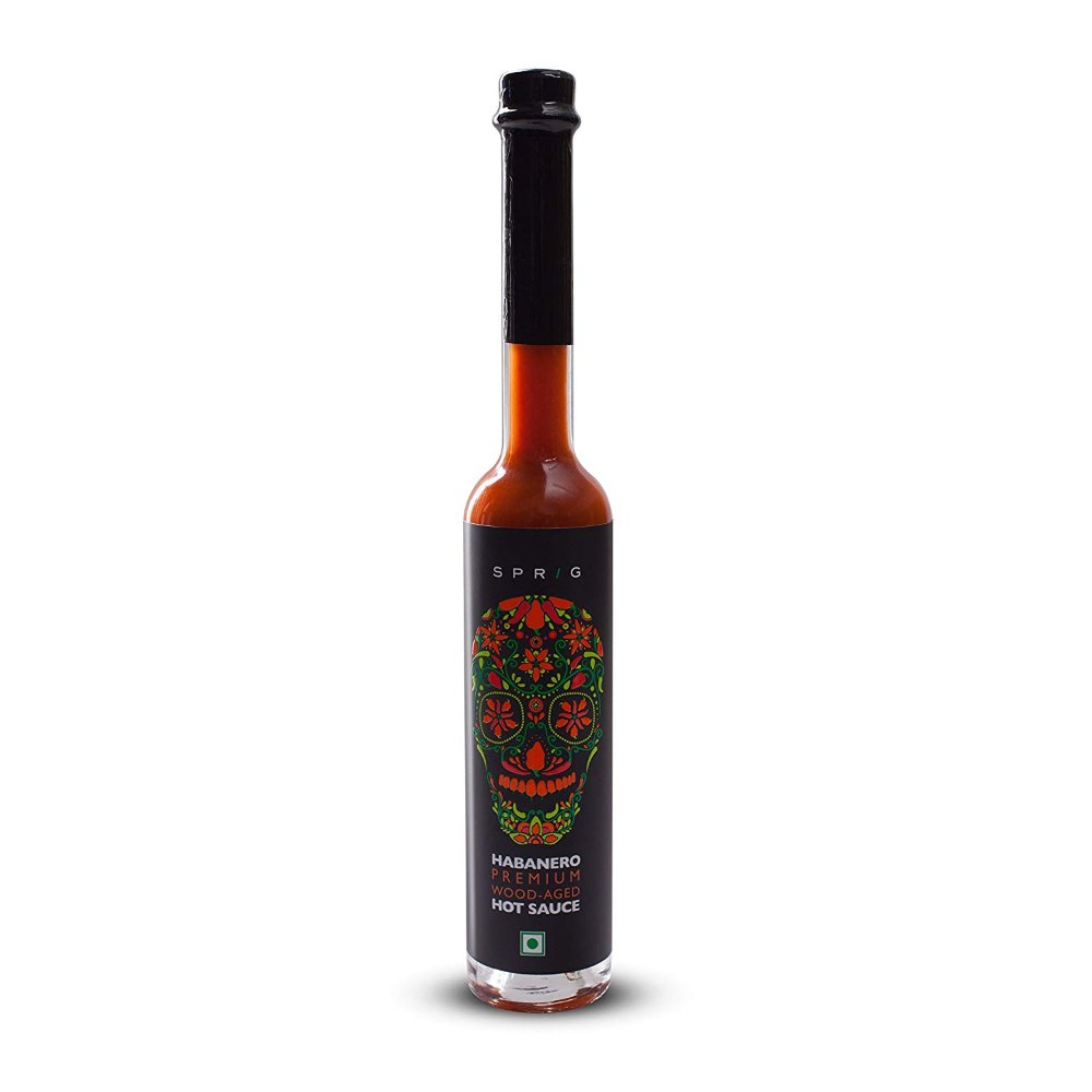 Sprig Habanero Premium Wood Aged Hot Sauce, Packaging Type: Bottle, Packaging Size: 110 G