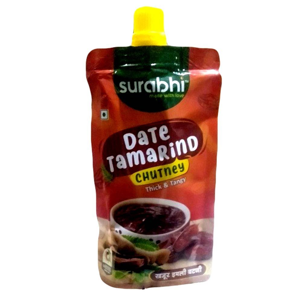 Surabhi Date Tamarind Chutney, Packaging Type: Pouch, Packaging Size: 100g