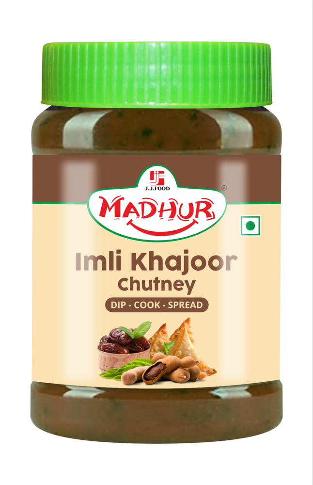 Madhur Pet Jar Imli & Khajoor Chutney 350g