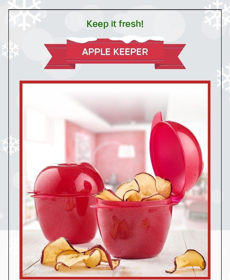 Plastic Apple Keeper Tupperware, Capacity: 250ml