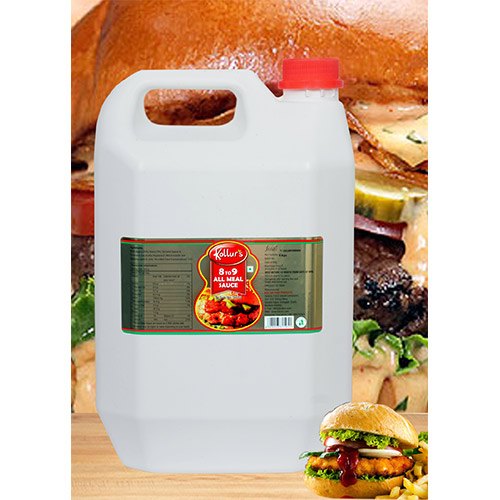 8 to 9 All Meal Sauce - 5 Kg HDPE CAN