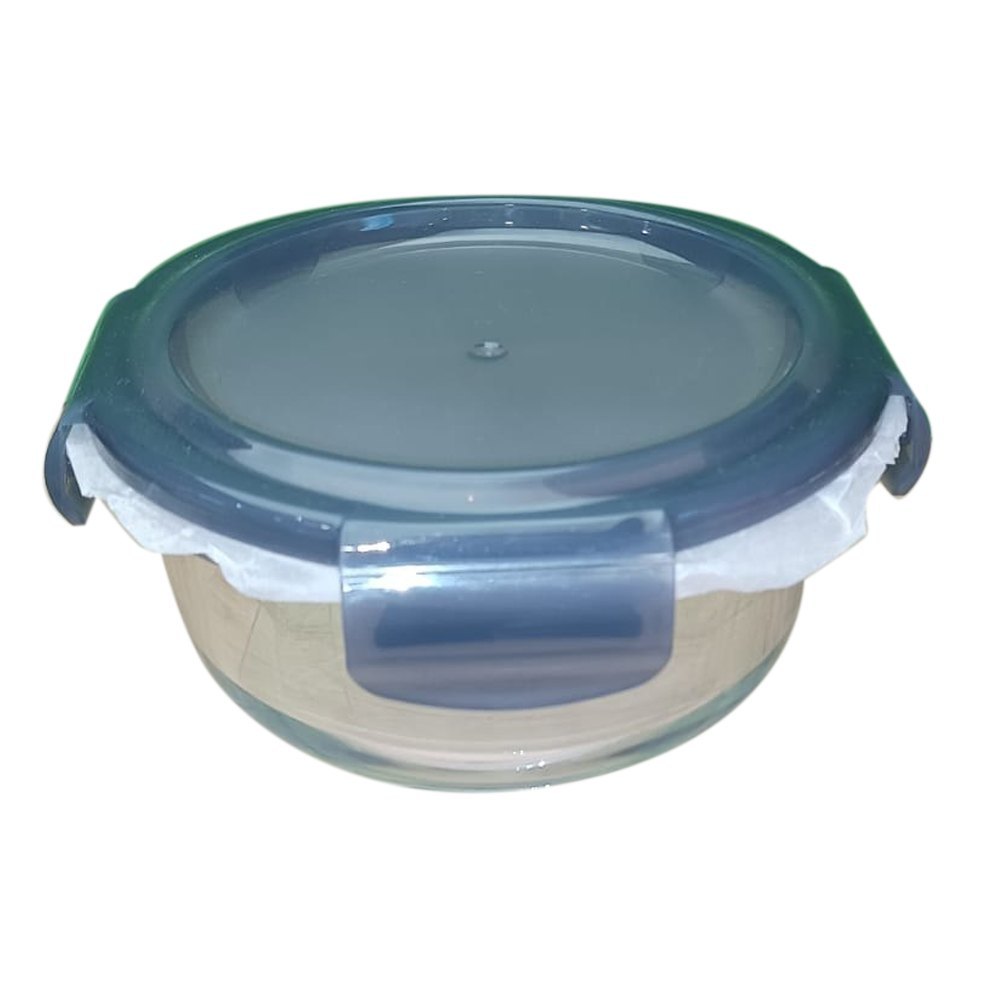 Glass And Plastic Tupperware Microwave Container, Capacity: 350ml