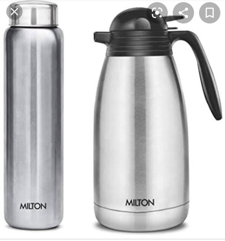 Steel A One Milton SS Flask, For Home