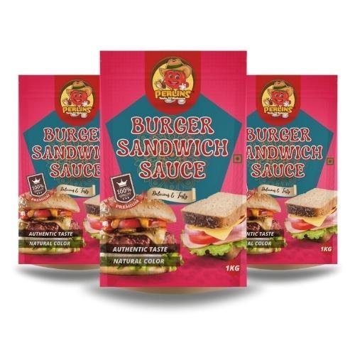 Perlins Burger Sandwich Sauce, Packaging Type: Pouch