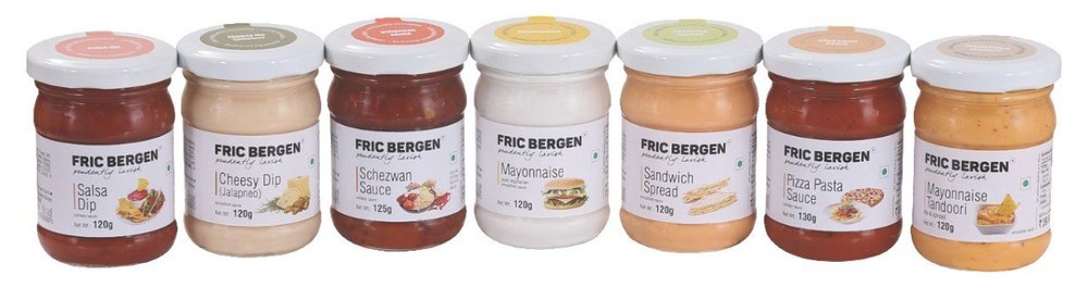 Fric Bergen Sandwich Spread 120 gram, Packaging Type: Glass Bottle