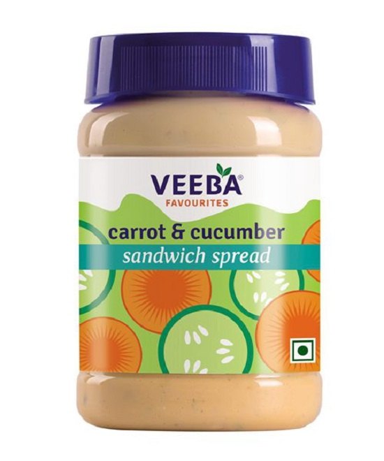 Veeba Carrot Cucumber Sandwich Spread, Packaging Type: Bottle, Packaging Size: 1 Kg img