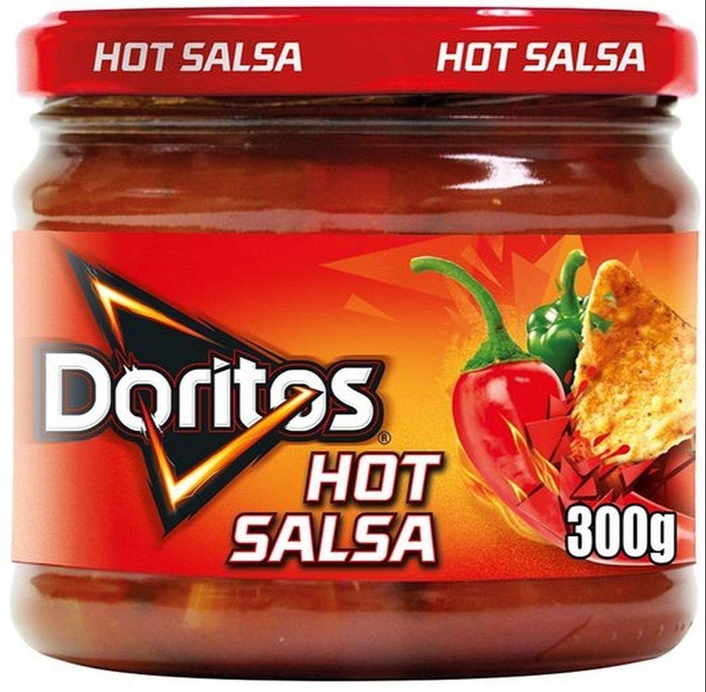 Doritos Hot Salsa Dip Sauce, Packaging Type: Jar, Packaging Size: 300g