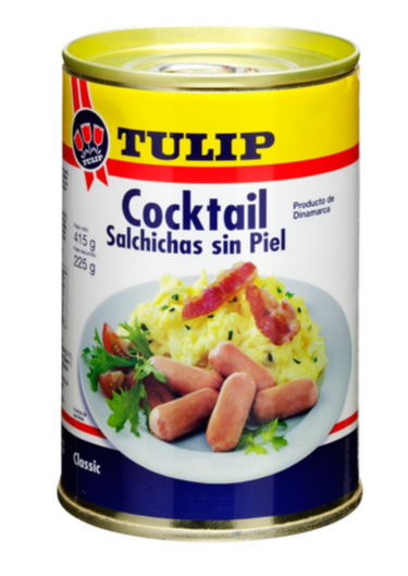 Tulip Cocktail Sausages, Packaging Type: Can, Packaging Size: 225g img