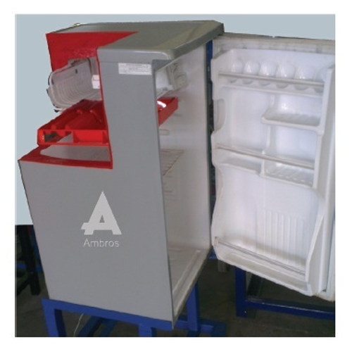 Plastic And Stainless Steel 5 Star Domestic Actual Cut Section Refrigerator, Electricity