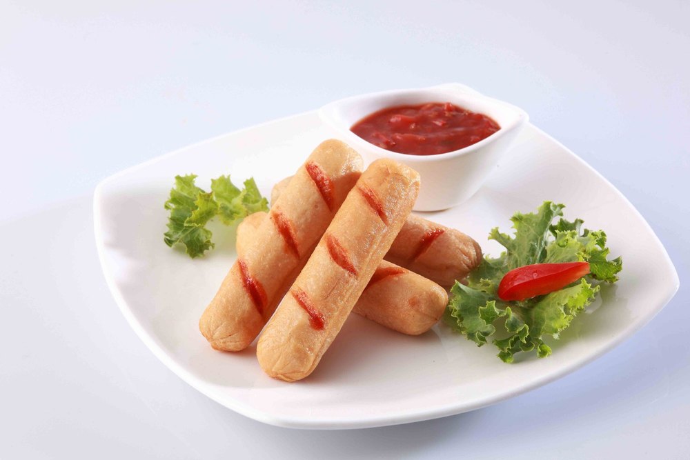 Chicken Cocktail Sausage, Packaging Type: Vacuum, Packaging Size: 500 Gms